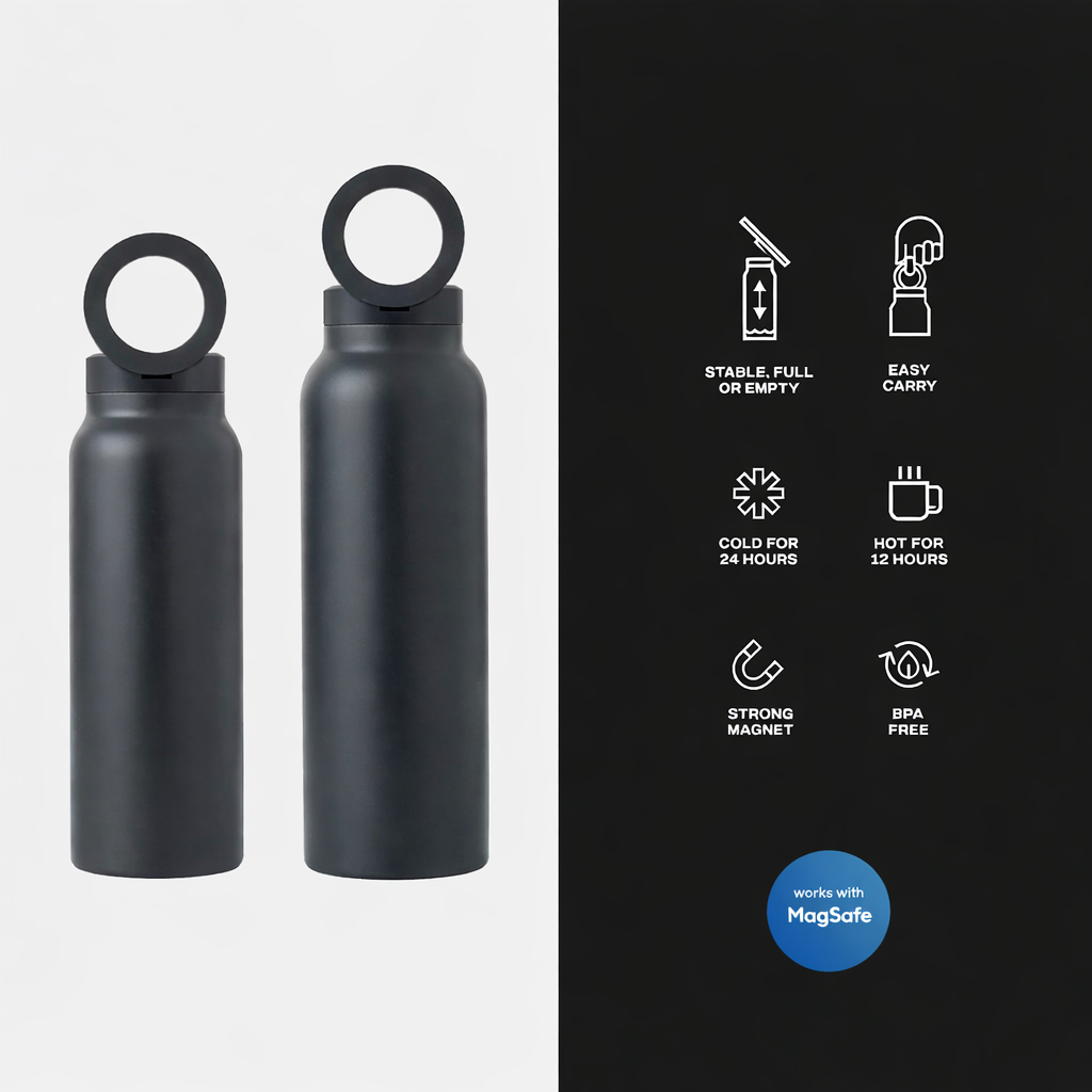 Magnetic Insulated Water Bottle