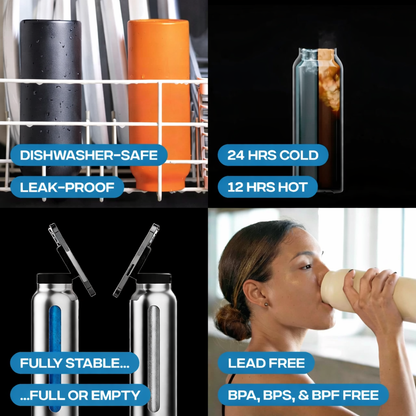 Magnetic Insulated Water Bottle